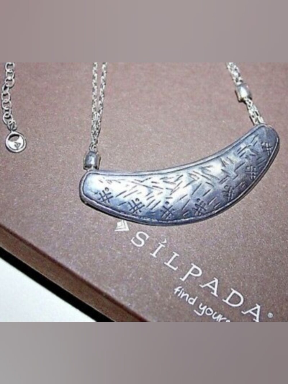 Silpada Lunar Necklace Sterling Silver .925